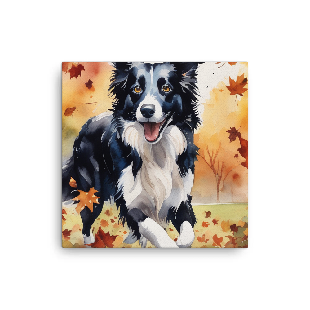 PugMug Custom Border Collie Canvas