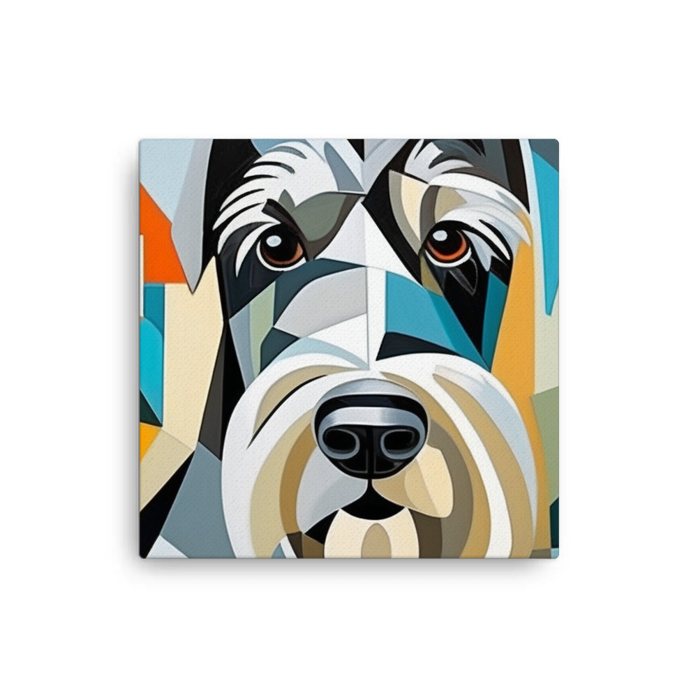 PugMug Custom Miniature Schnauzer Canvas