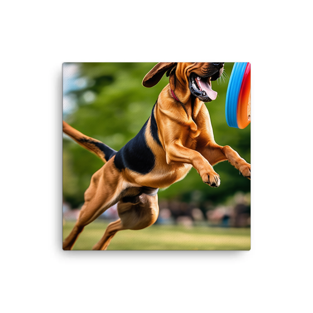 PugMug Custom Bloodhound Canvas