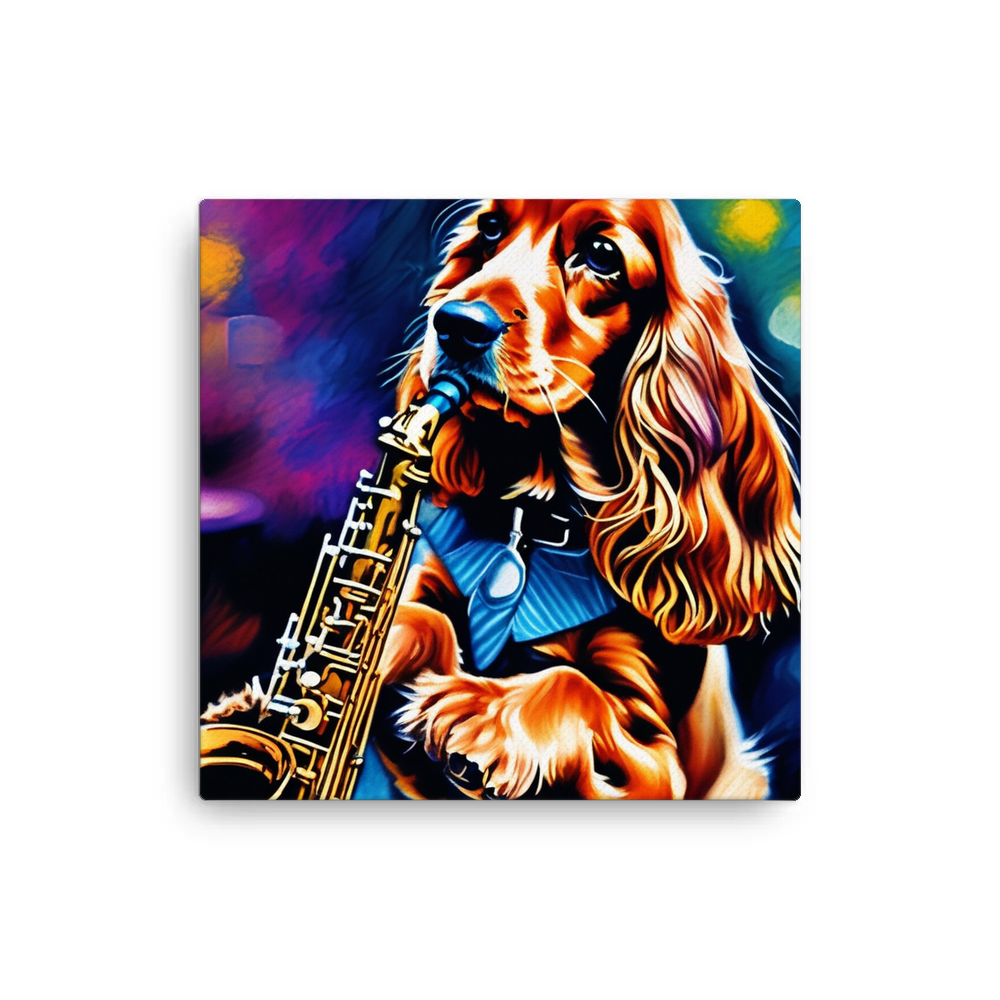 PugMug Custom English Cocker Spaniel Canvas