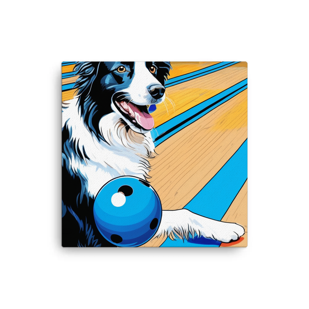 PugMug Custom Border Collie Canvas