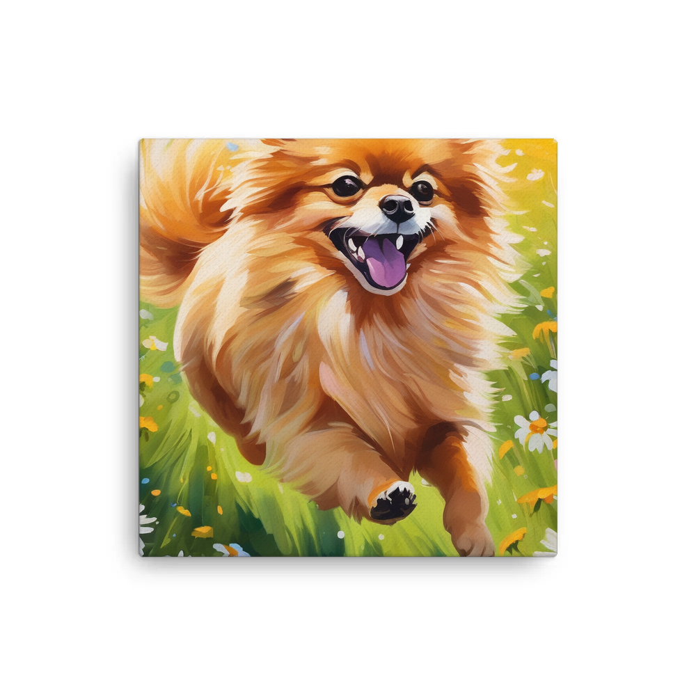 PugMug Custom Tan Pomeranian Canvas