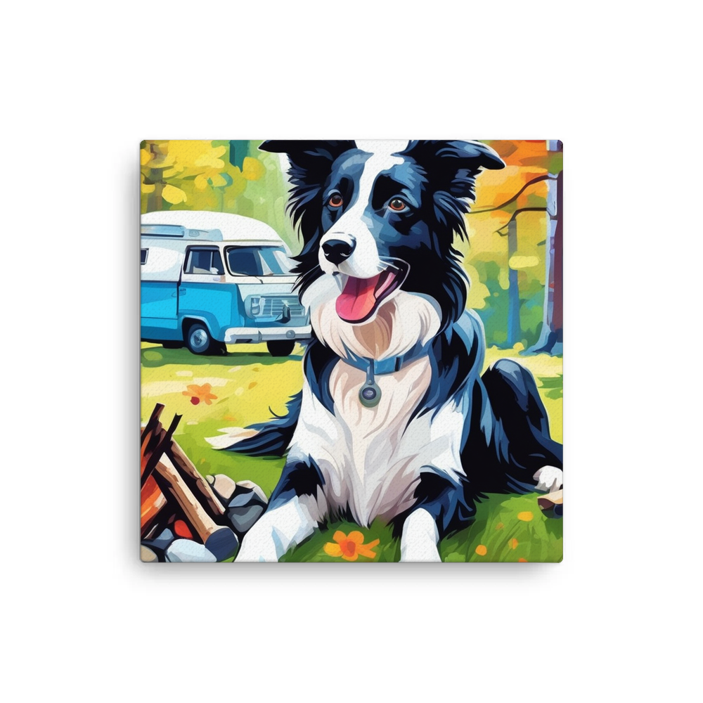 PugMug Custom Border Collie Canvas