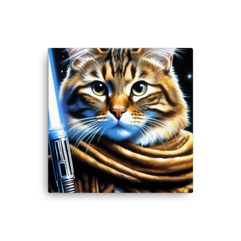 PugMug Custom Tabby Companion Cat Canvas