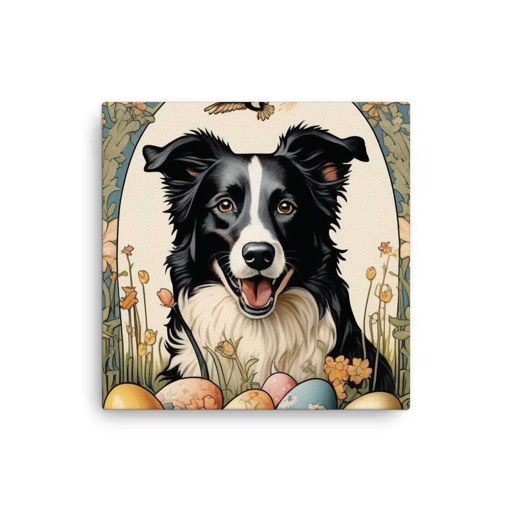PugMug Custom Border Collie Canvas