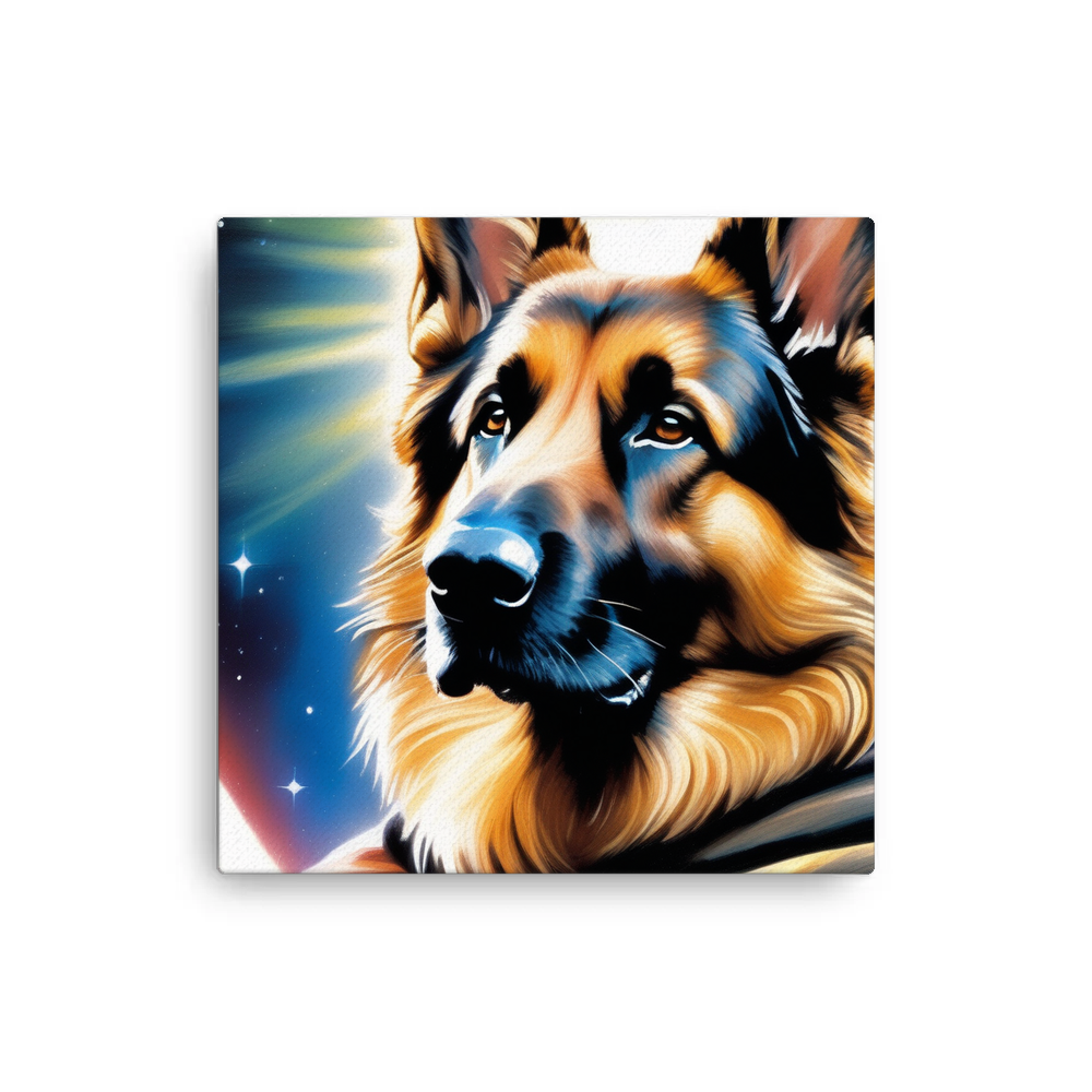 PugMug Custom German Shepherd Dog Canvas
