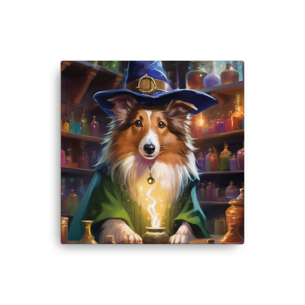 PugMug Custom Shetland Sheepdog Canvas