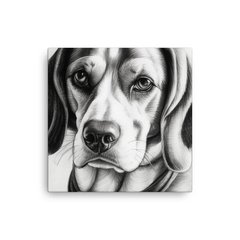 PugMug Custom Beagle Canvas