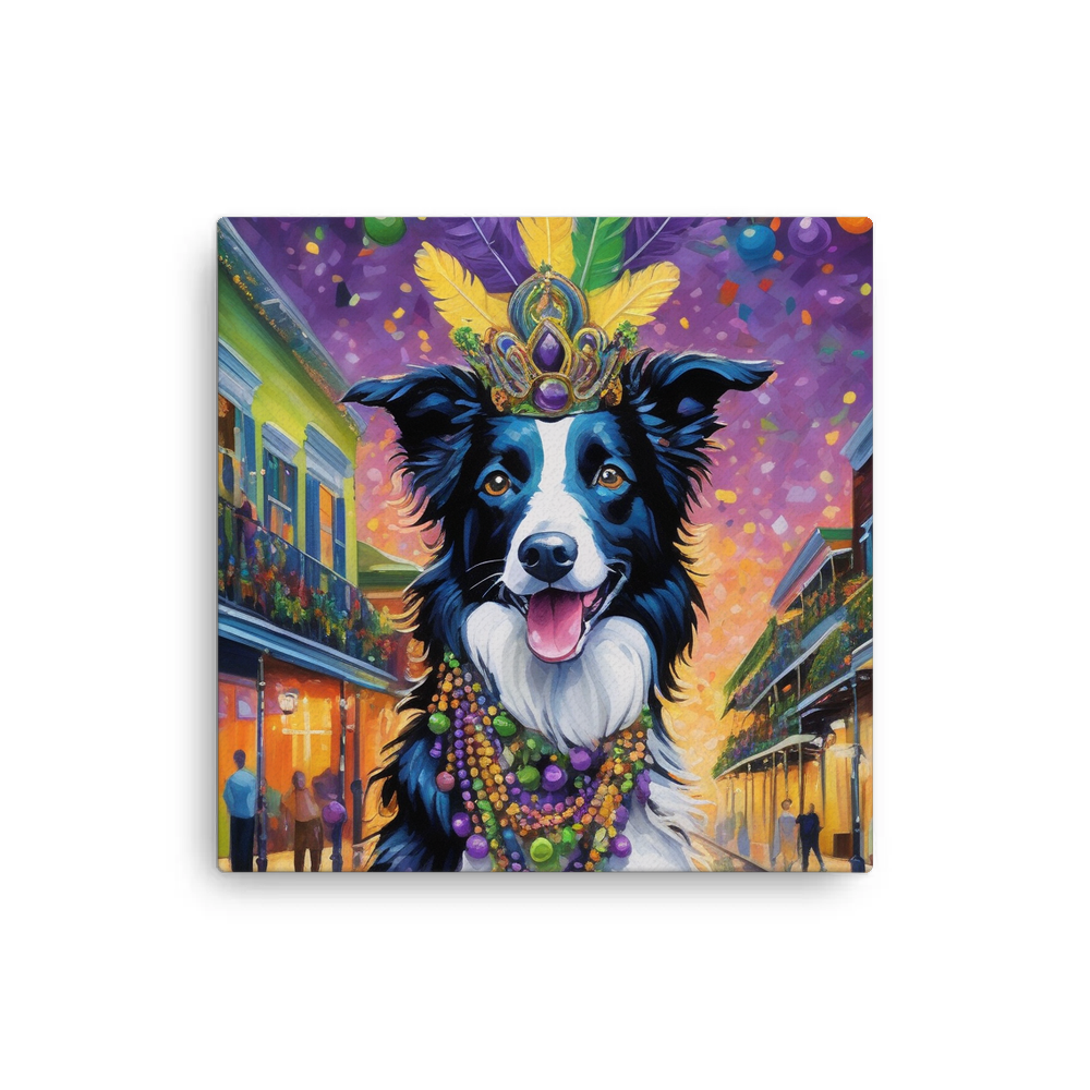 PugMug Custom Border Collie Canvas