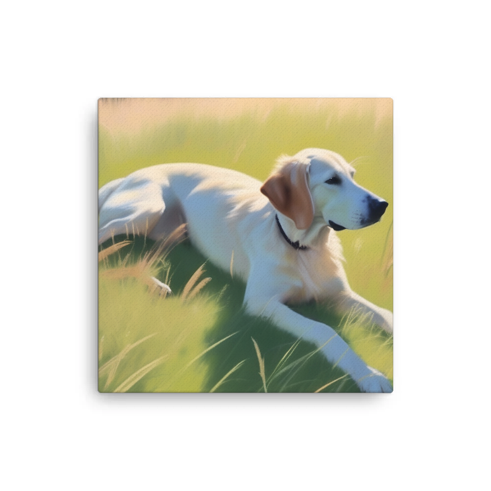 PugMug Custom Pointer Dog Canvas