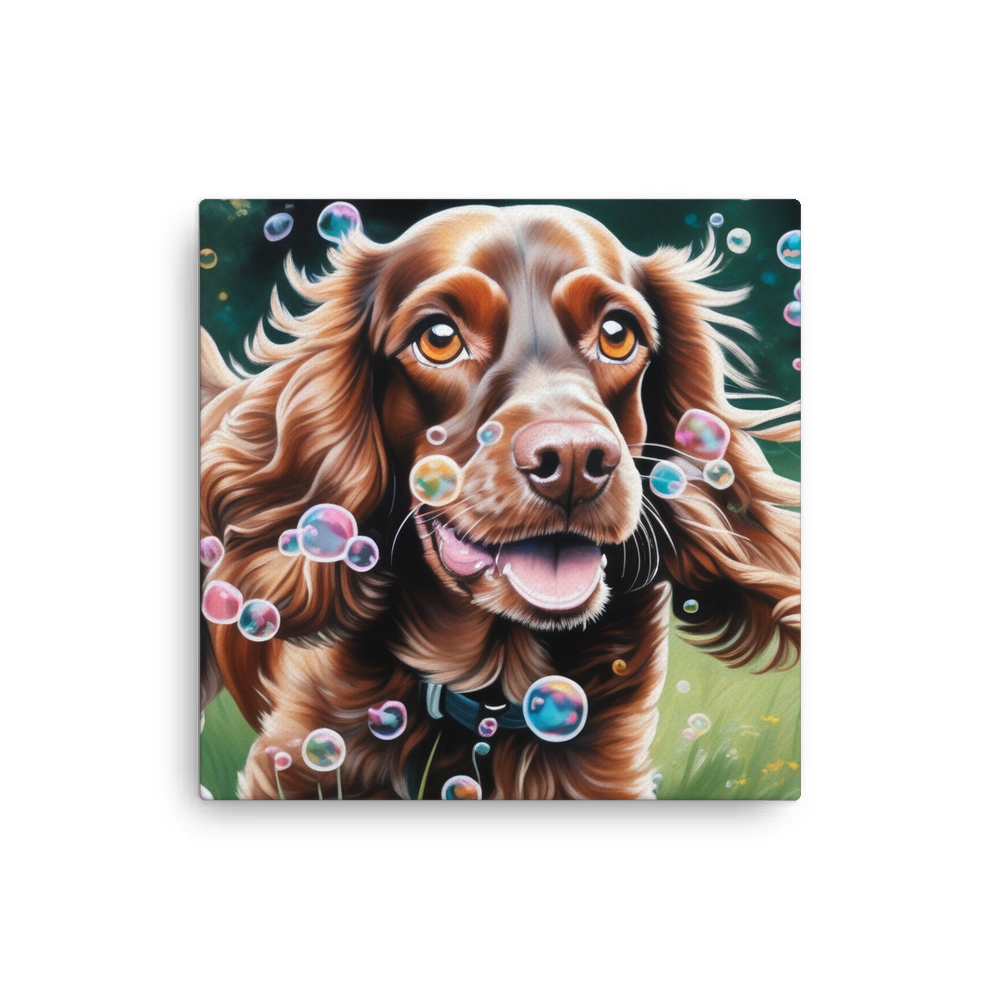 PugMug Custom English Cocker Spaniel Canvas