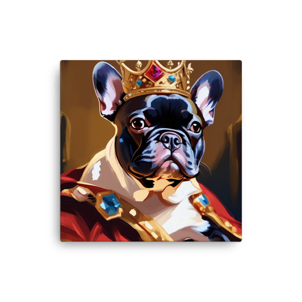 PugMug Custom Tan French Bulldog Canvas