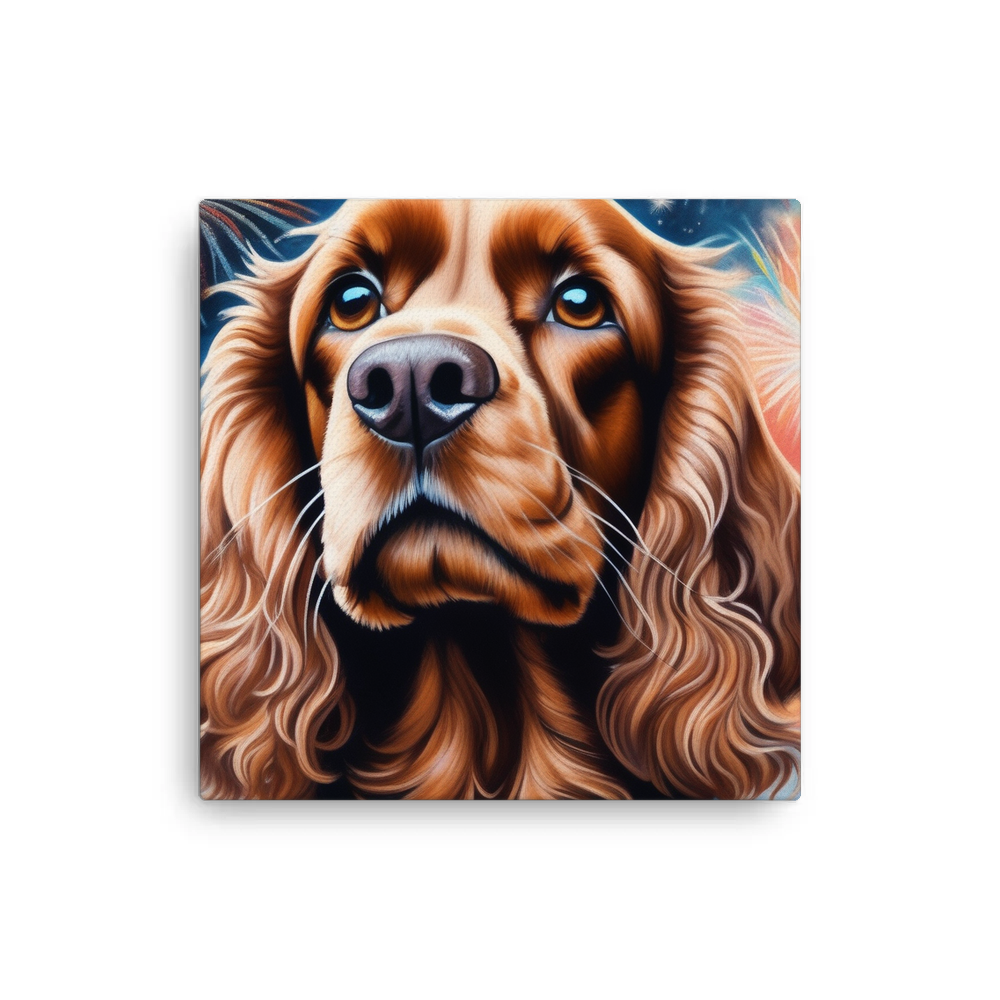 PugMug Custom Cocker Spaniel Canvas