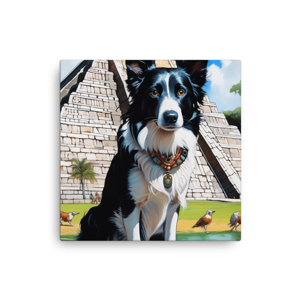 PugMug Custom Border Collie Canvas