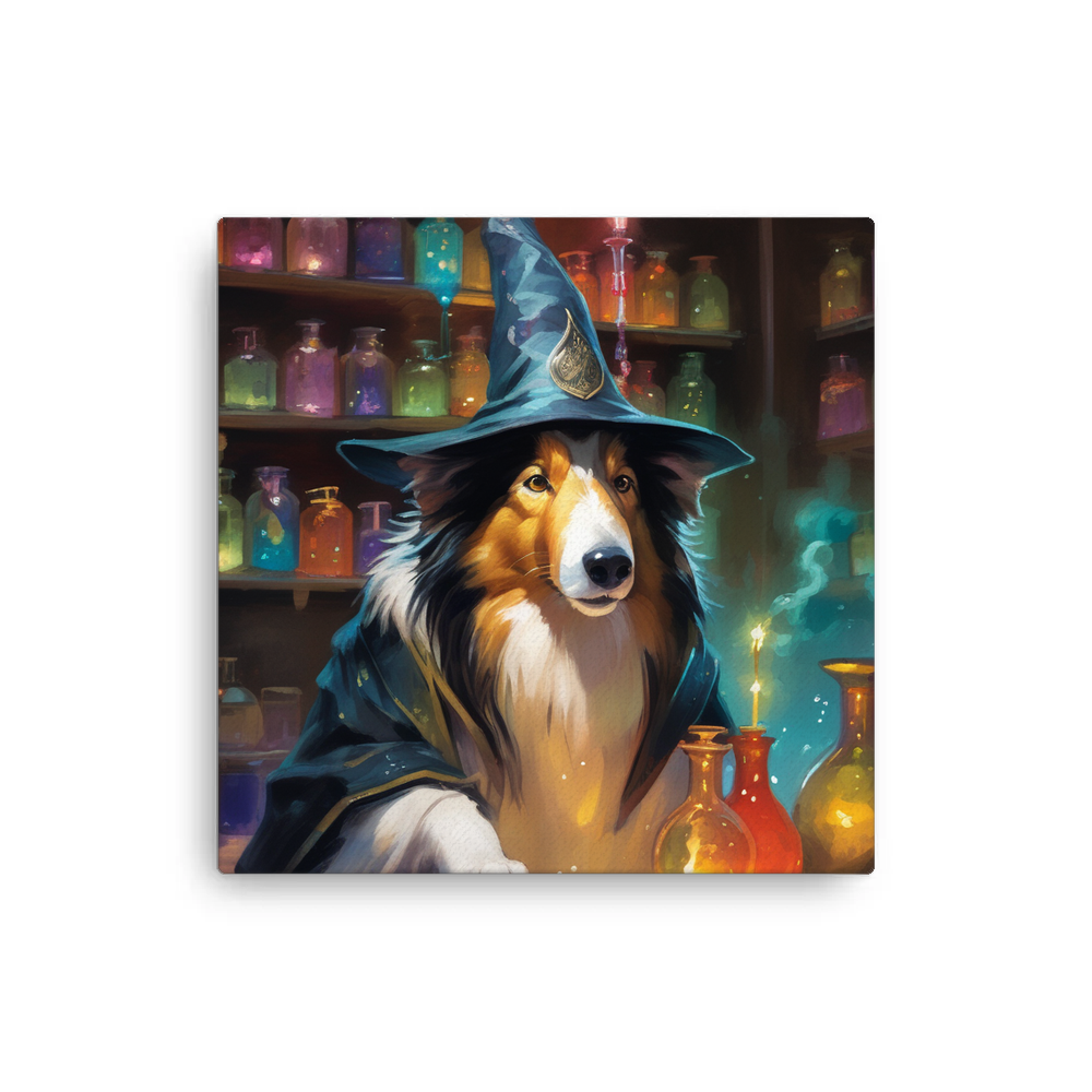 PugMug Custom Collie Canvas