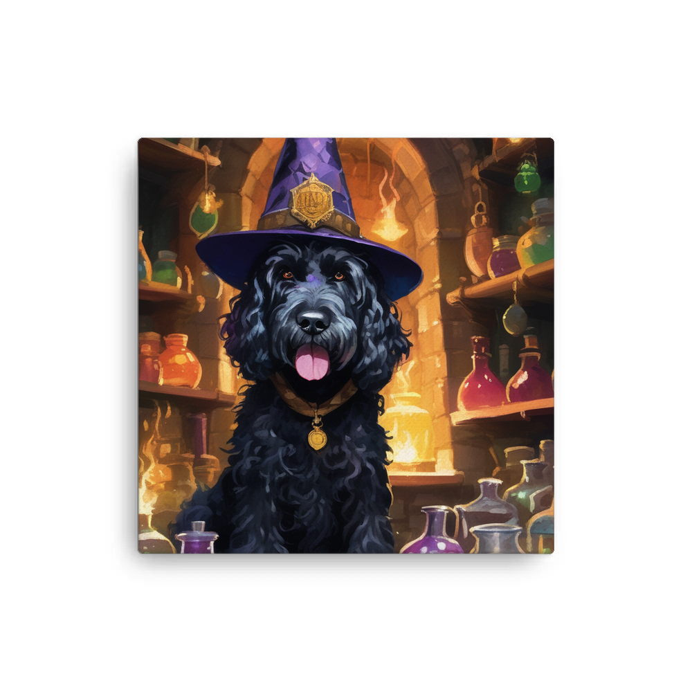 PugMug Custom Portuguese Water Dog Canvas