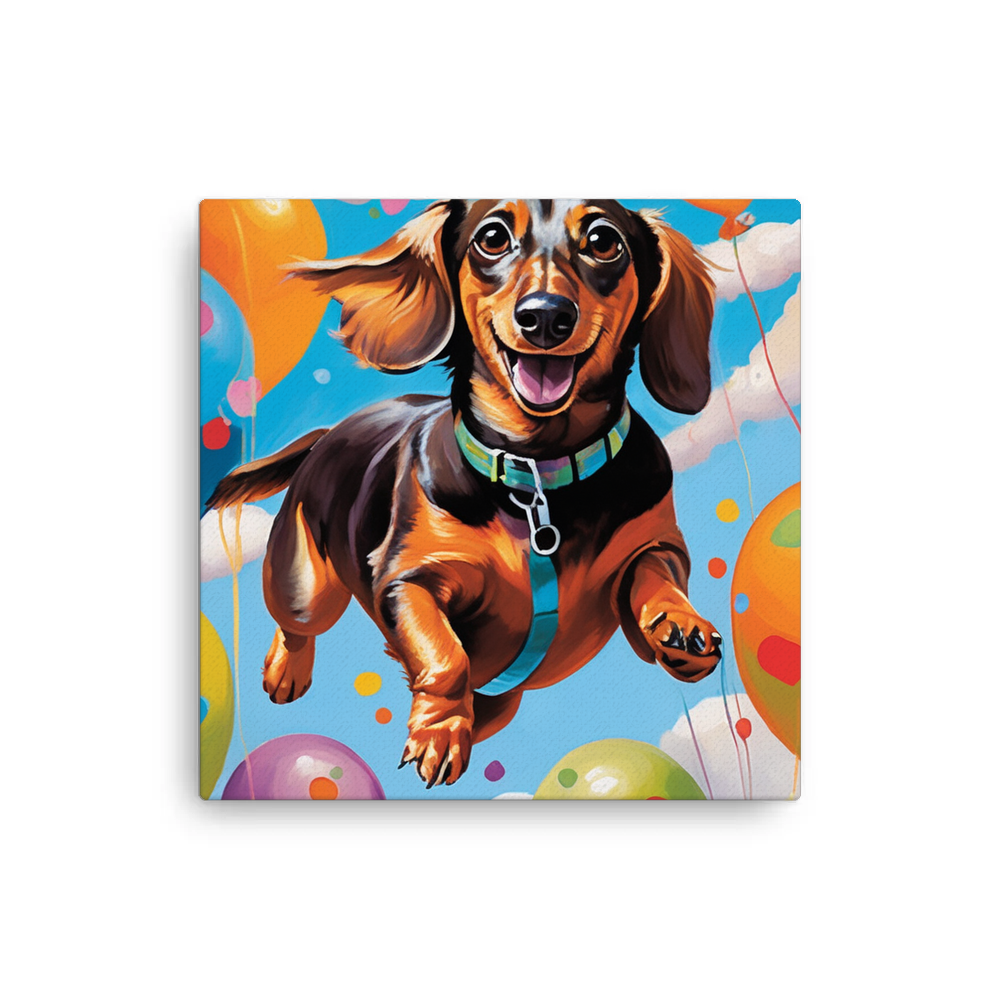 PugMug Custom Tan Dachshund Canvas