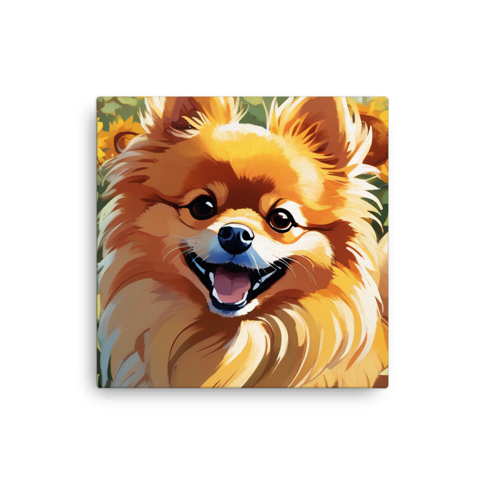 PugMug Custom Tan Pomeranian Canvas