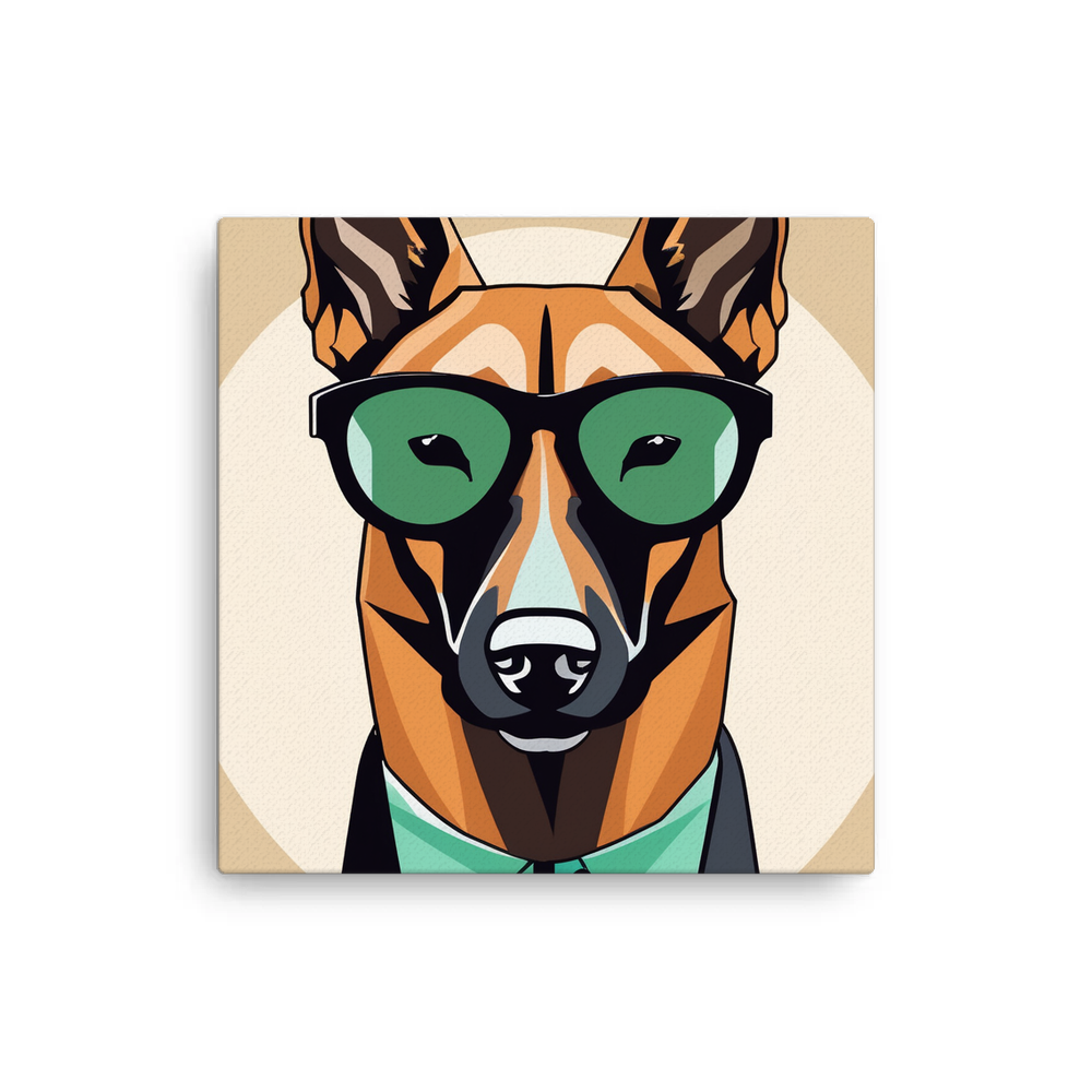 PugMug Custom Belgian Malinois Canvas