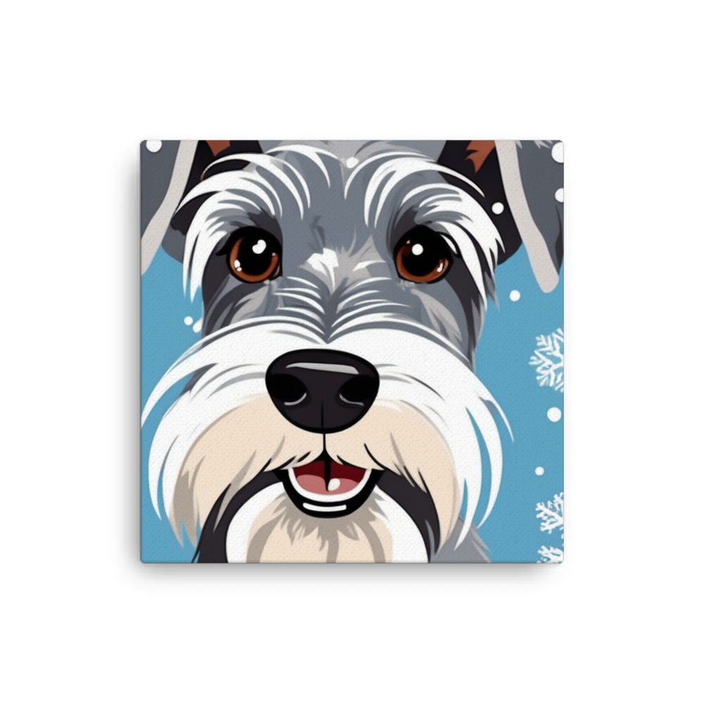 PugMug Custom Miniature Schnauzer Canvas