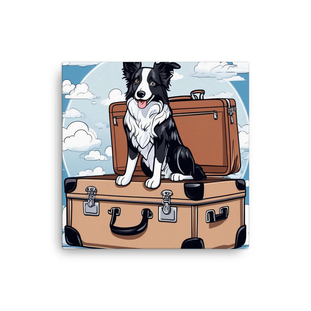 PugMug Custom Border Collie Canvas