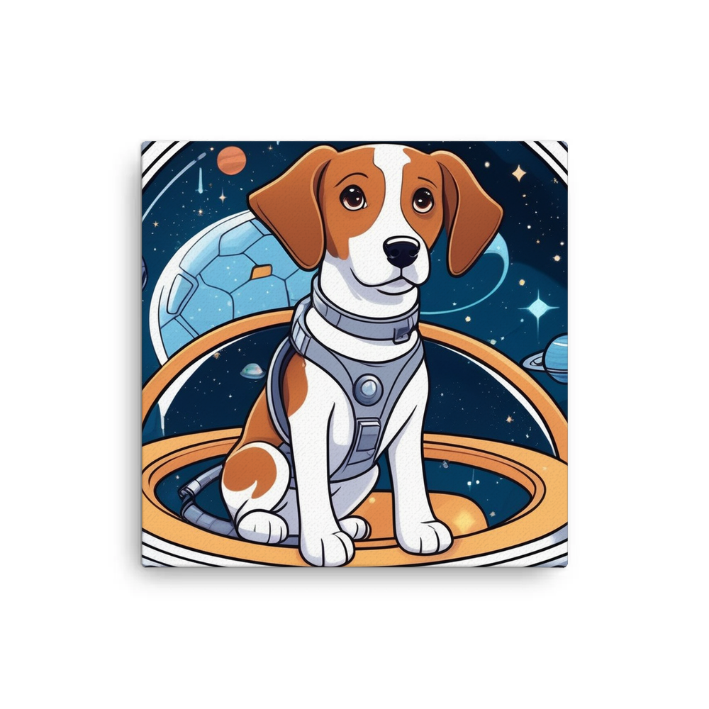 PugMug Custom Brittany Dog Canvas