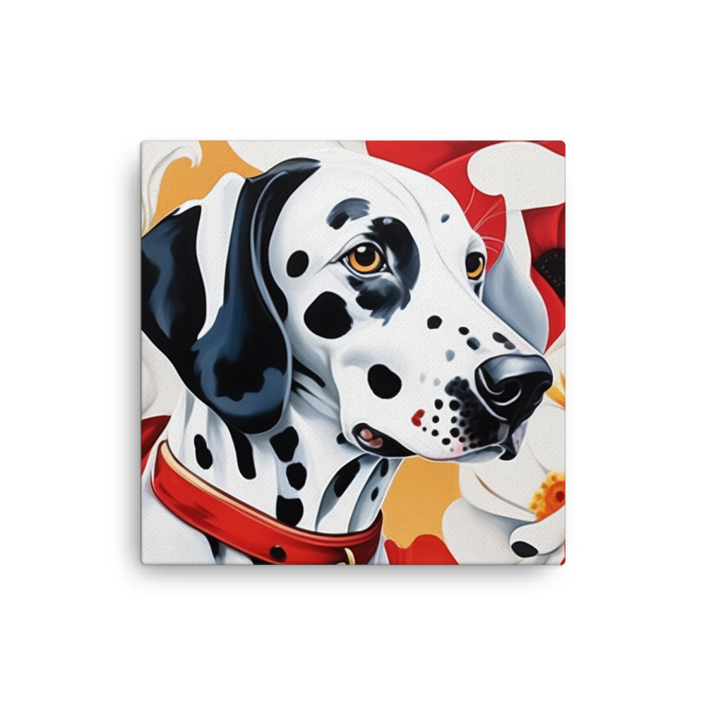 PugMug Custom Dalmatian Canvas
