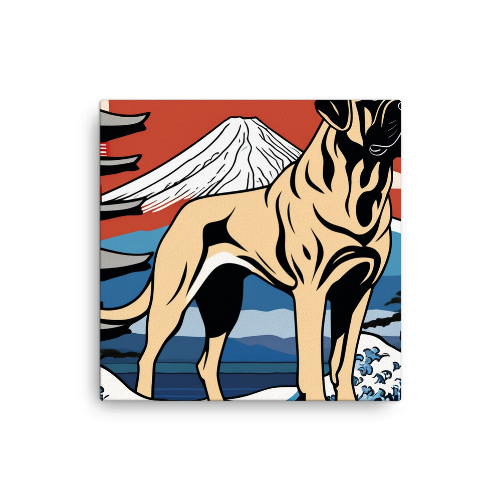 PugMug Custom Mastiff Canvas
