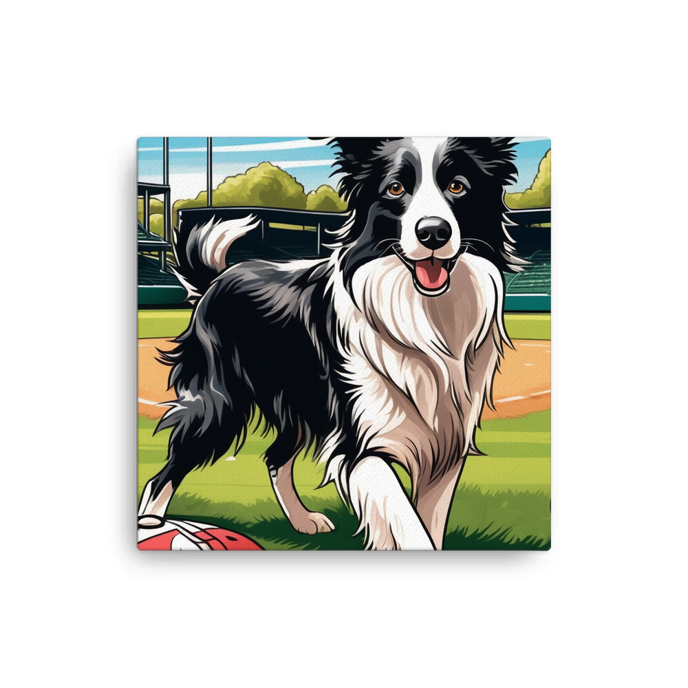 PugMug Custom Border Collie Canvas