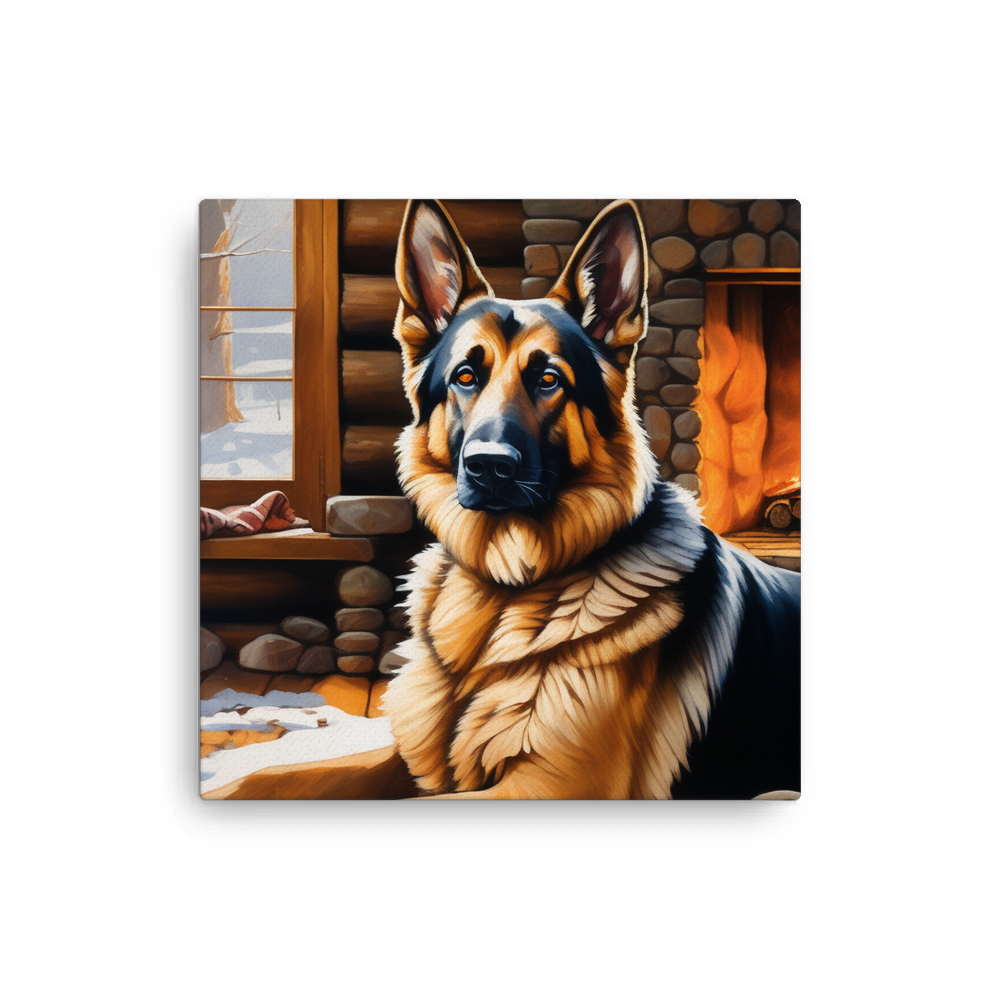 PugMug Custom German Shepherd Dog Canvas