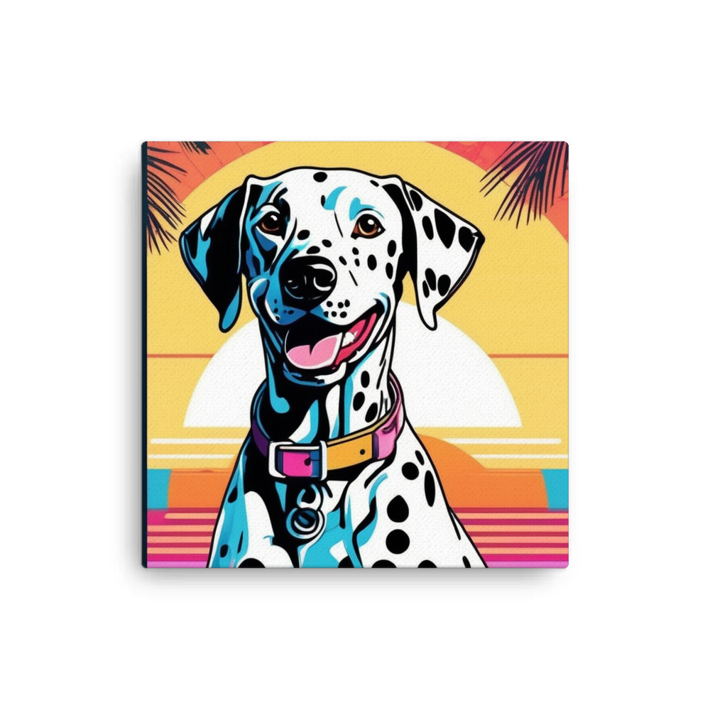 PugMug Custom Dalmatian Canvas