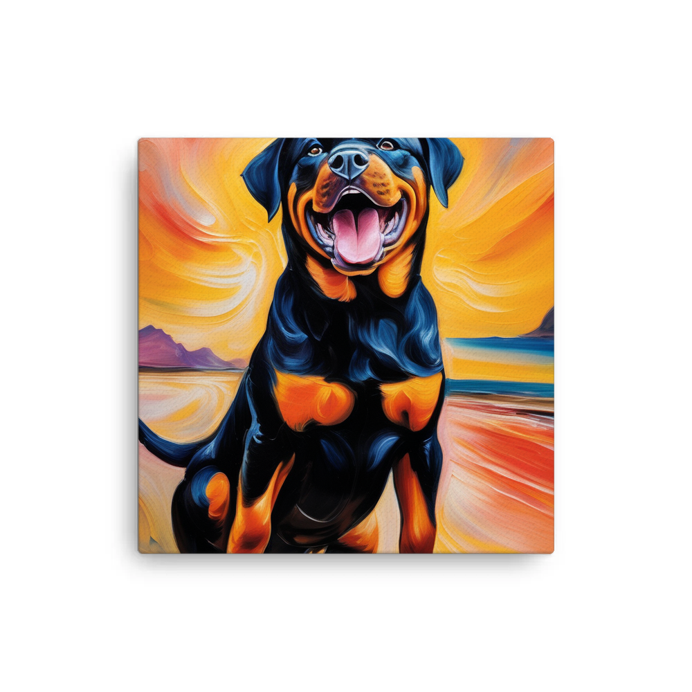 PugMug Custom Rottweiler Canvas