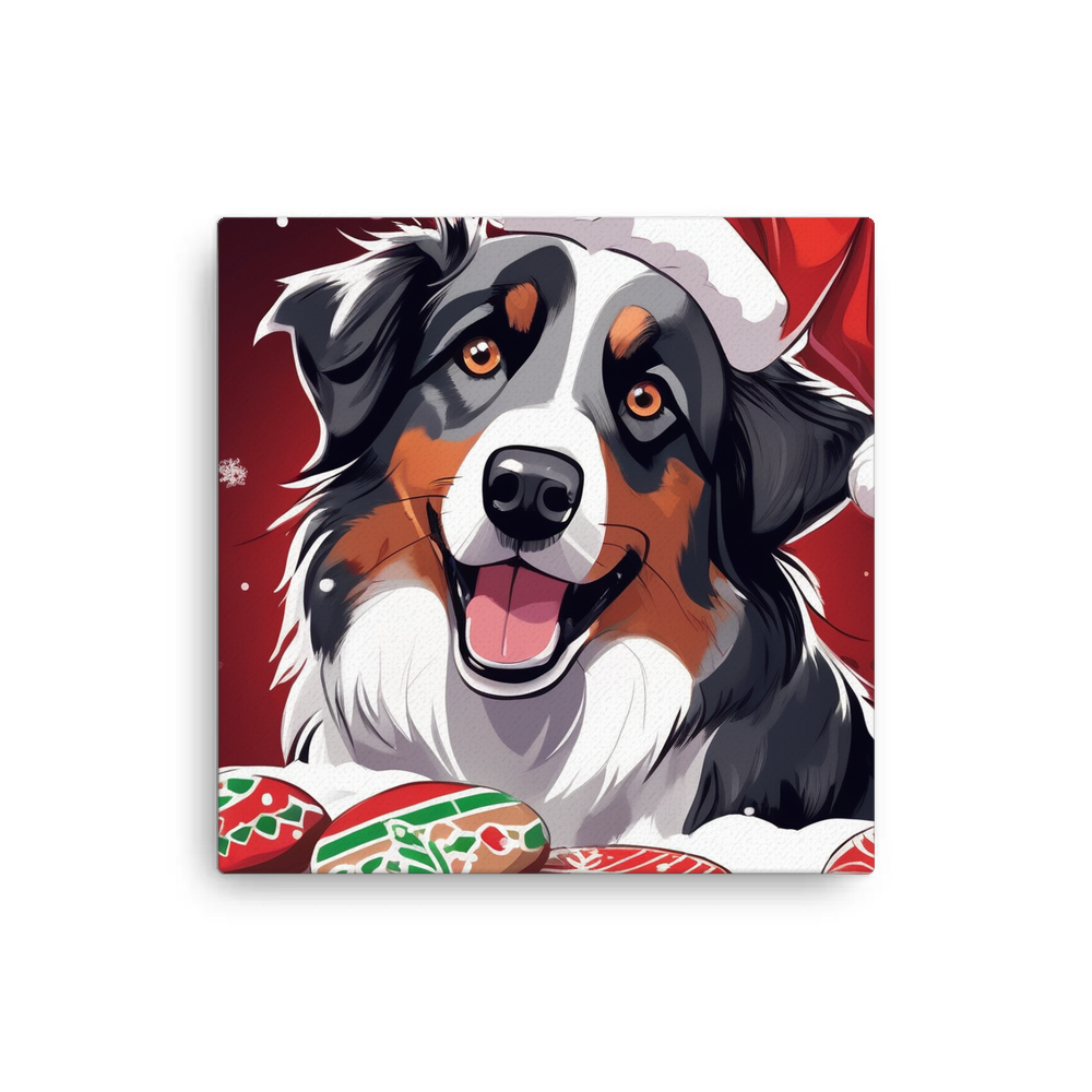 PugMug Custom Australian Shepherd Dog Canvas
