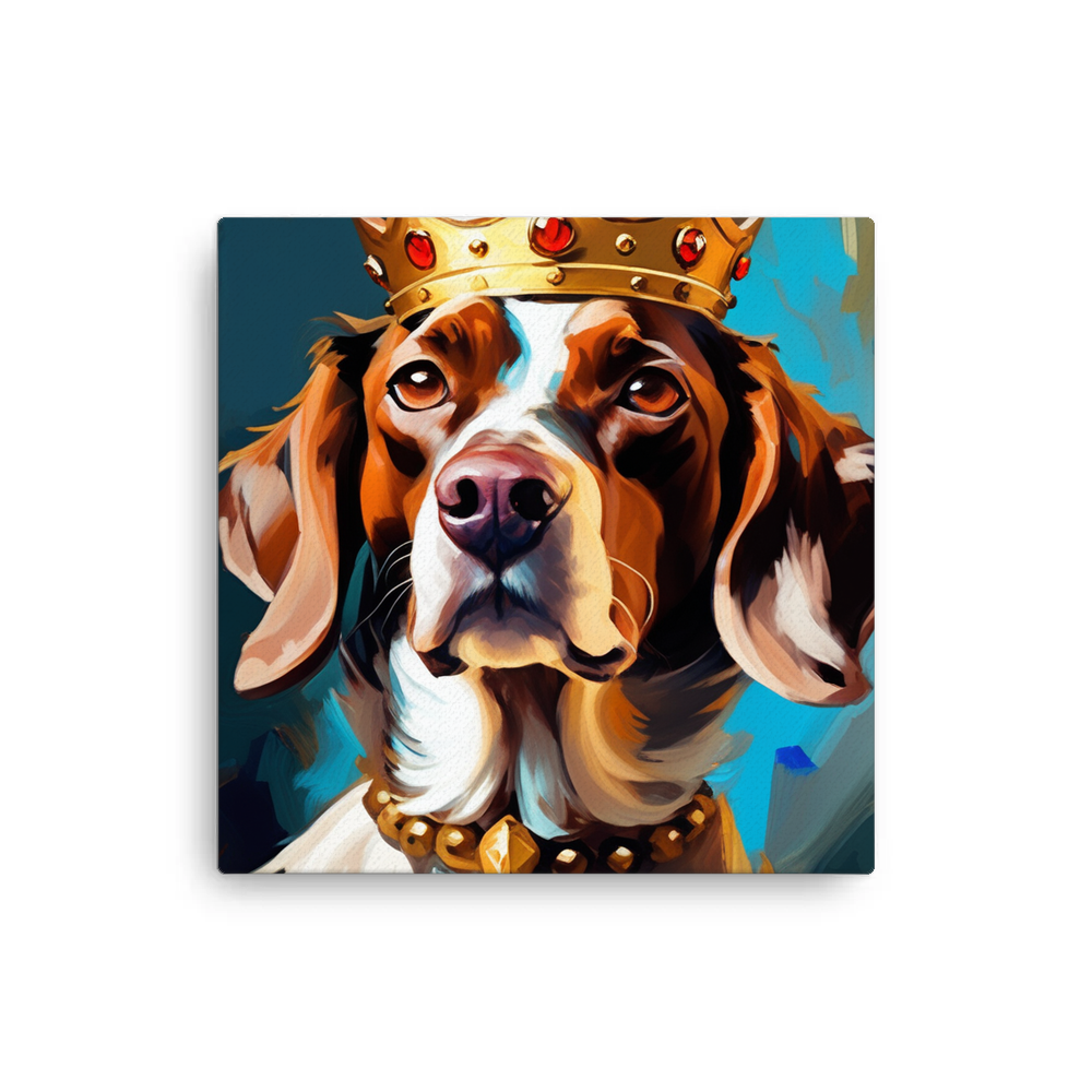 PugMug Custom Pointer Dog Canvas