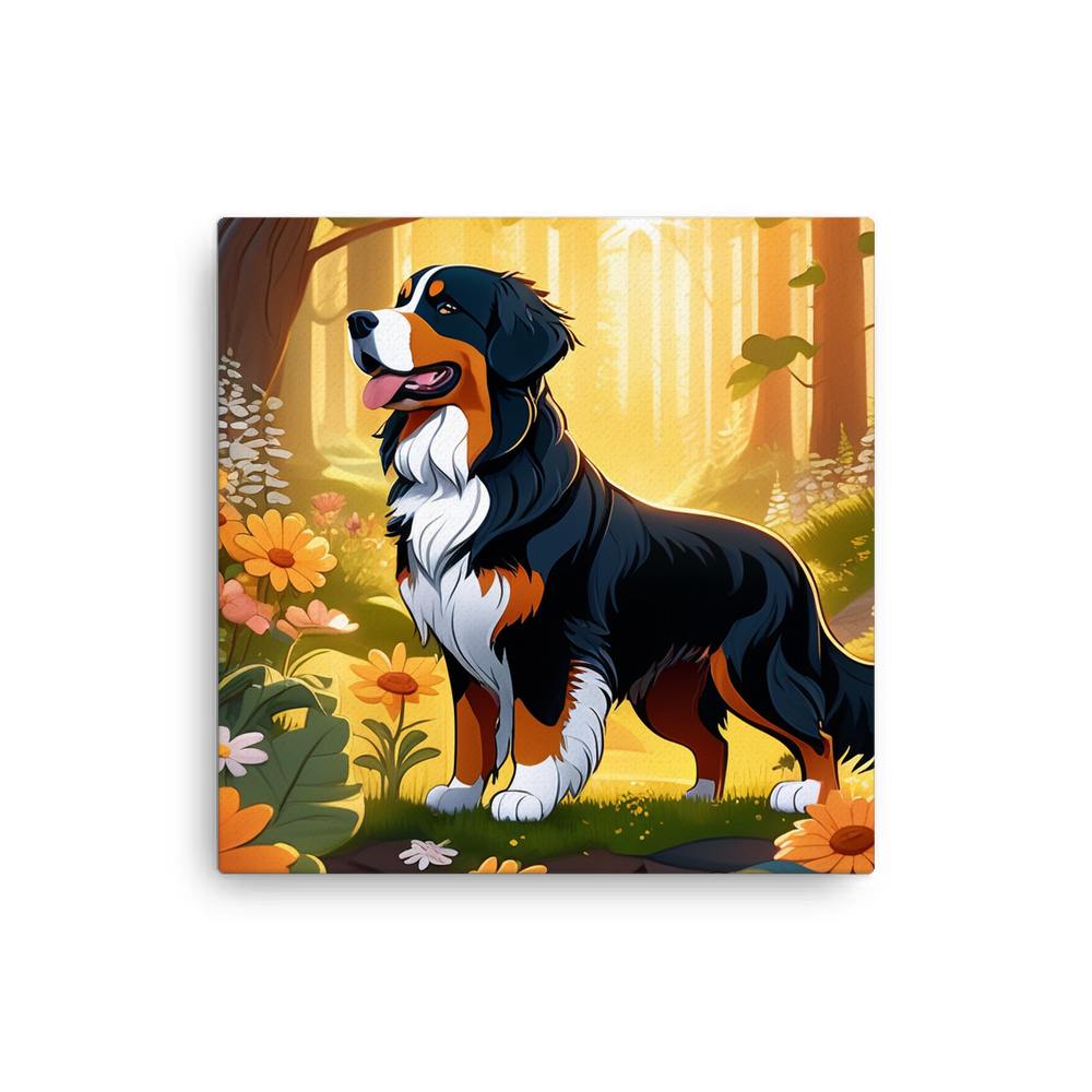 PugMug Custom Bernese Mountain Dog Canvas