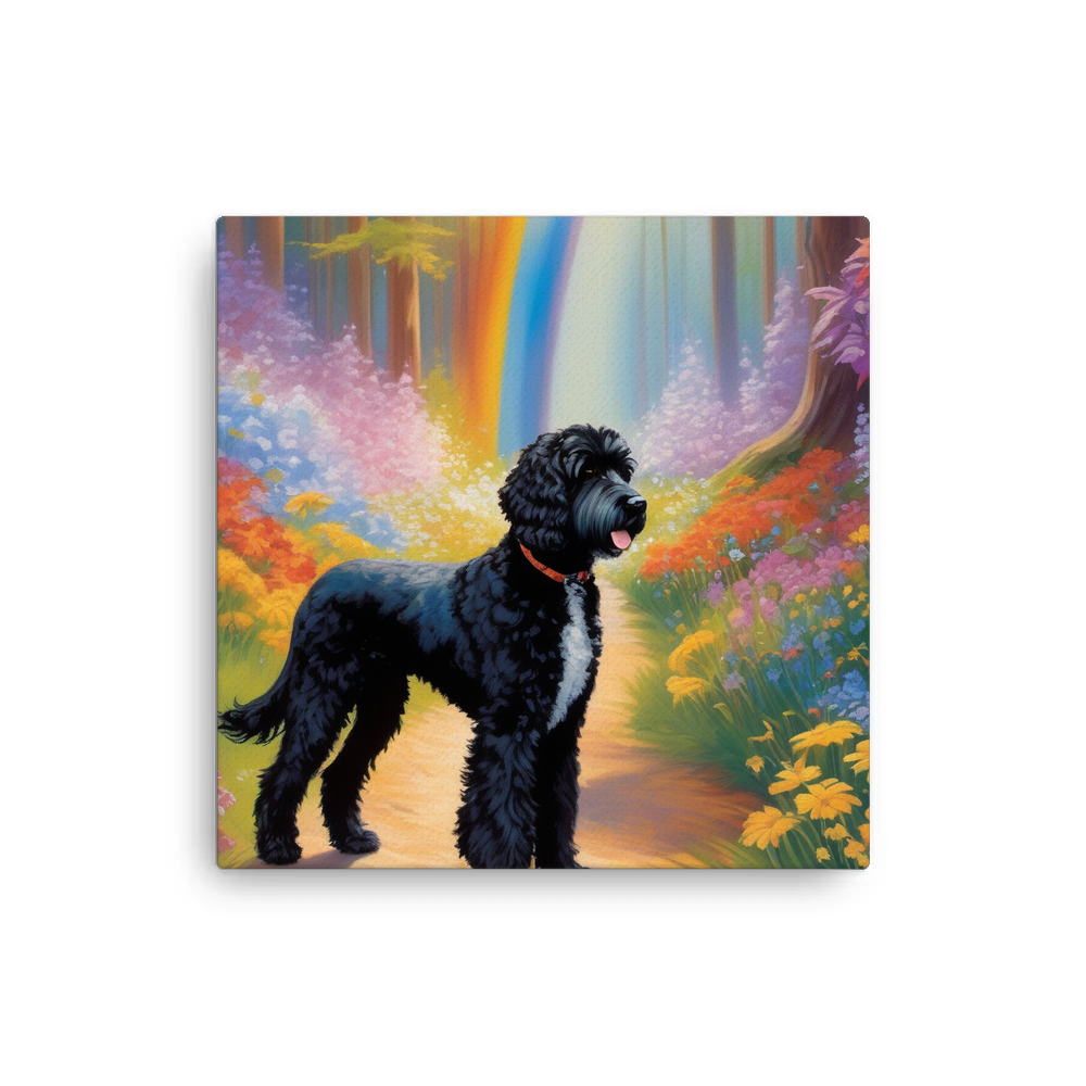 PugMug Custom Portuguese Water Dog Canvas