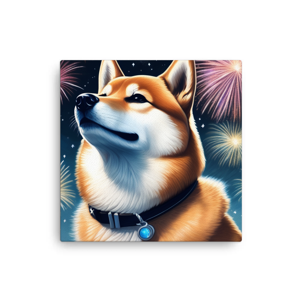 PugMug Custom Shiba Inu Canvas