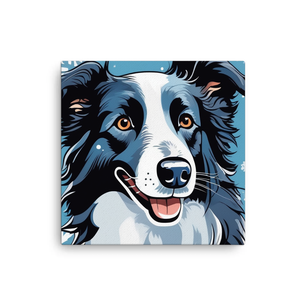 PugMug Custom Border Collie Canvas