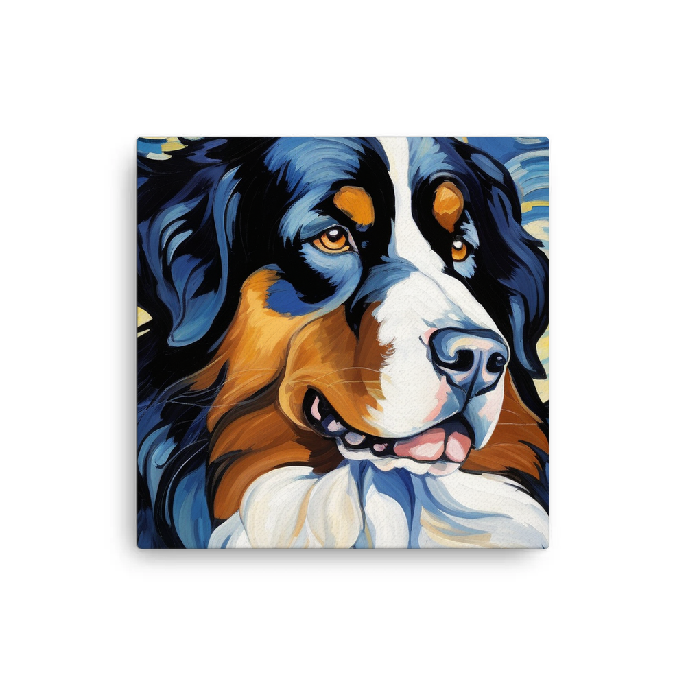PugMug Custom Bernese Mountain Dog Canvas