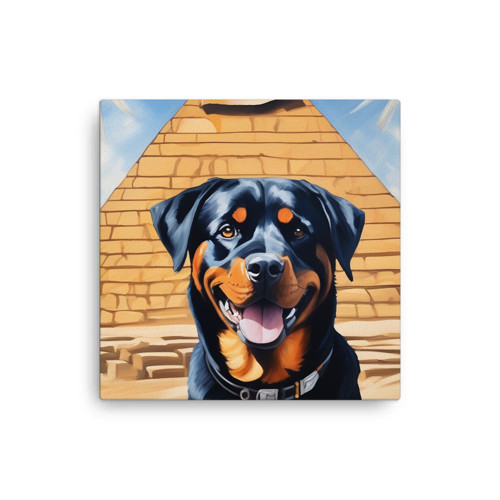PugMug Custom Rottweiler Canvas