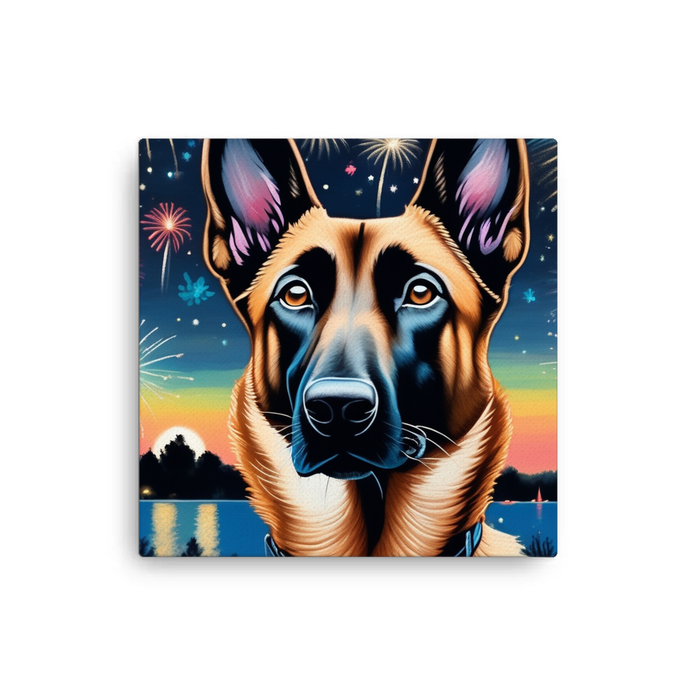 PugMug Custom Belgian Malinois Canvas