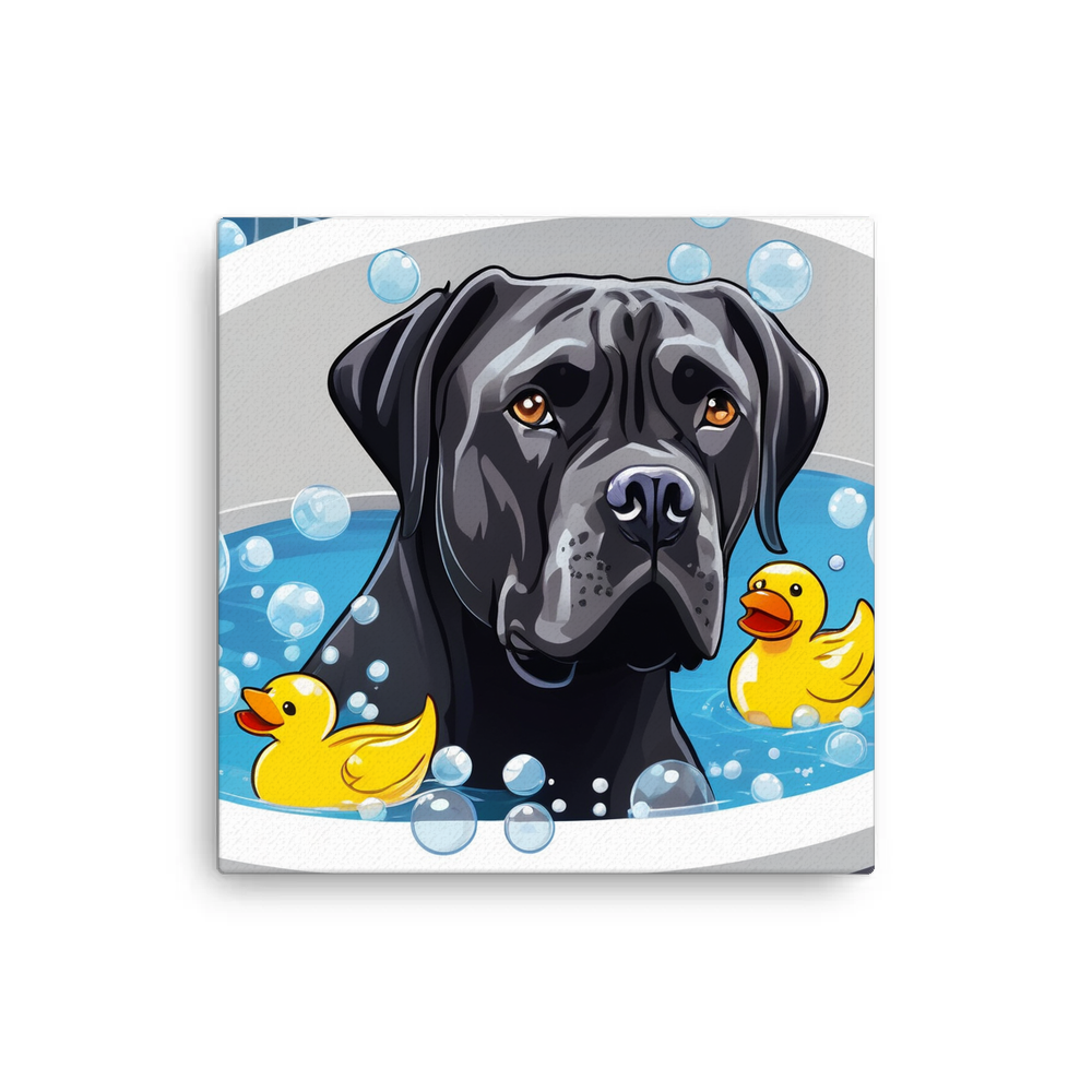 PugMug Custom Cane Corso Canvas