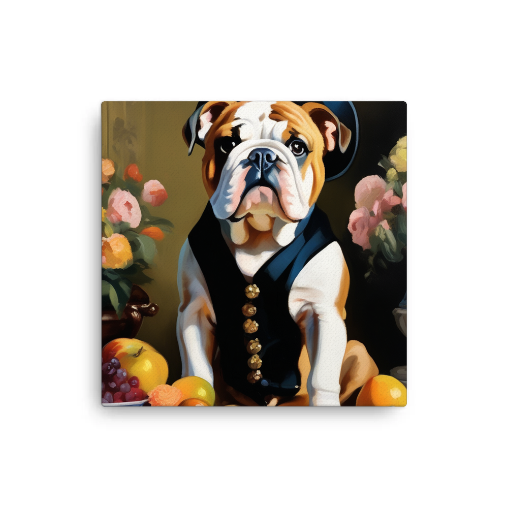 PugMug Custom Bulldog Canvas
