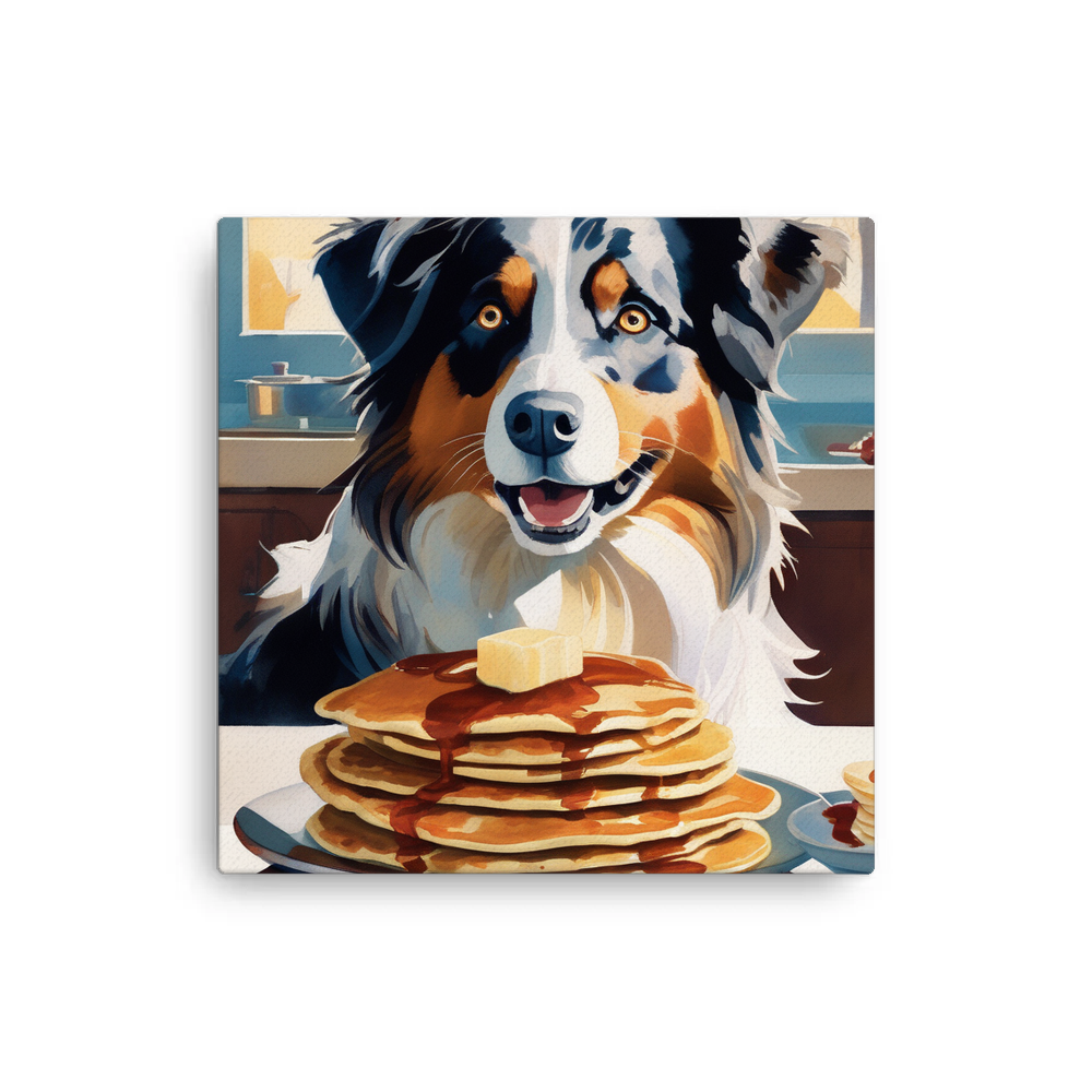 PugMug Custom Australian Shepherd Dog Canvas