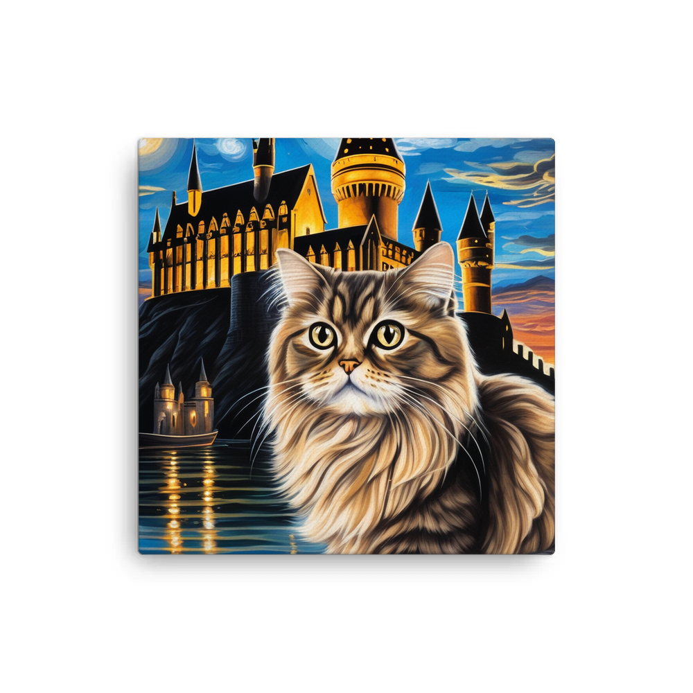 PugMug Custom Tabby Persian Cat Canvas