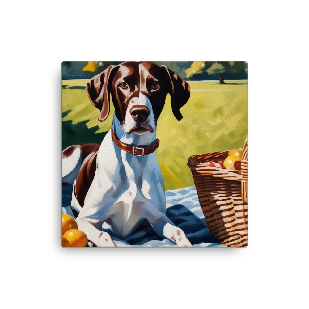 PugMug Custom Pointer Dog Canvas