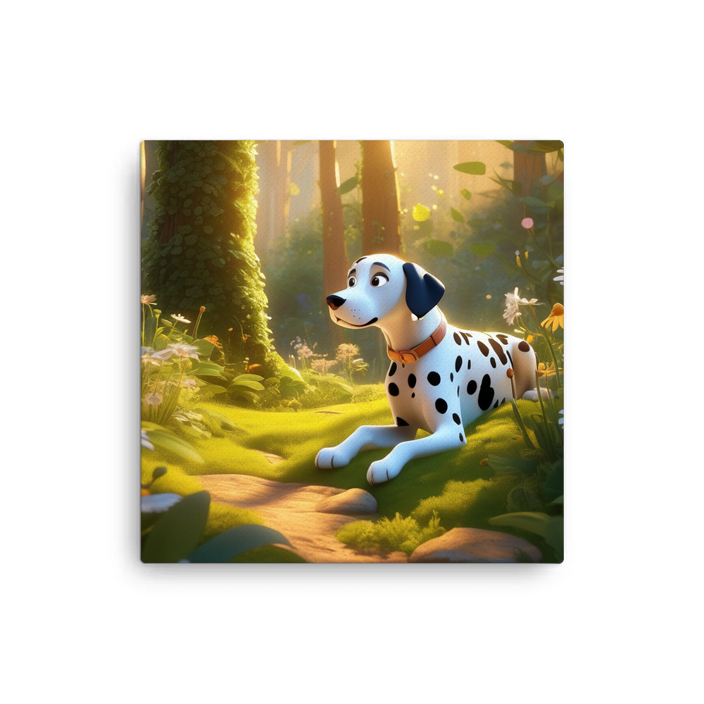 PugMug Custom Dalmatian Canvas