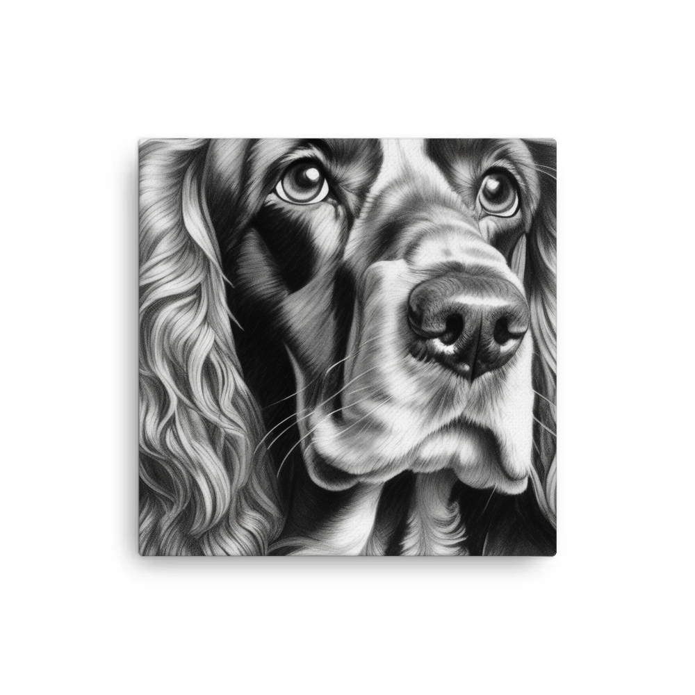 PugMug Custom English Cocker Spaniel Canvas
