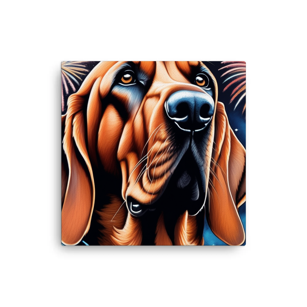 PugMug Custom Bloodhound Canvas