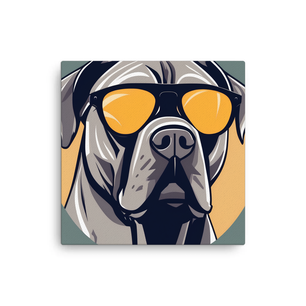 PugMug Custom Cane Corso Canvas